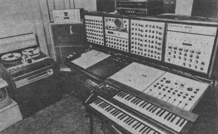 Synthi 100 at Melodiya Studio